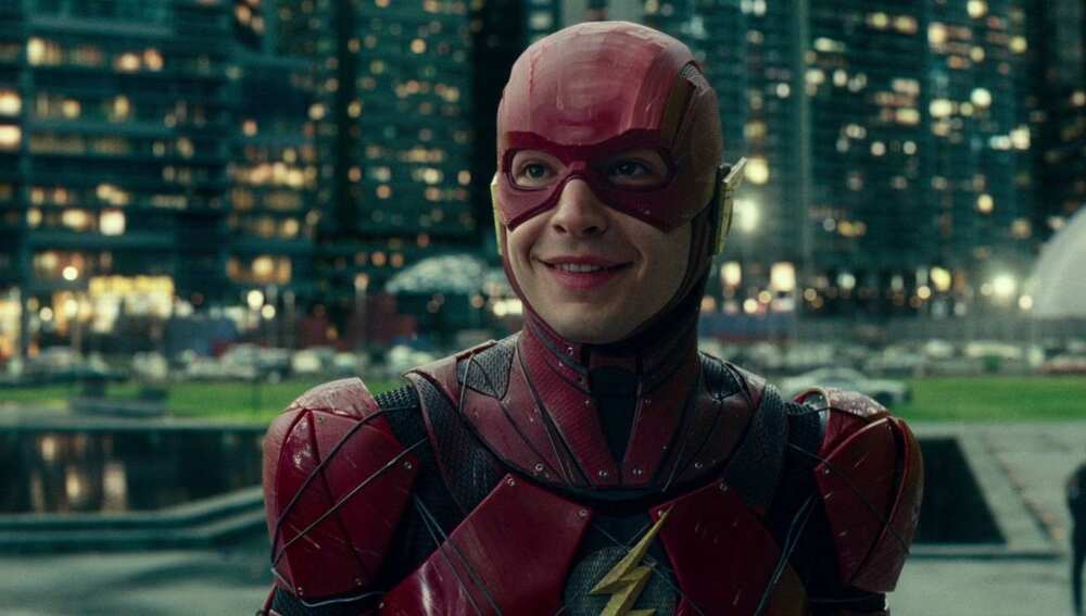 Ezra Miller flash