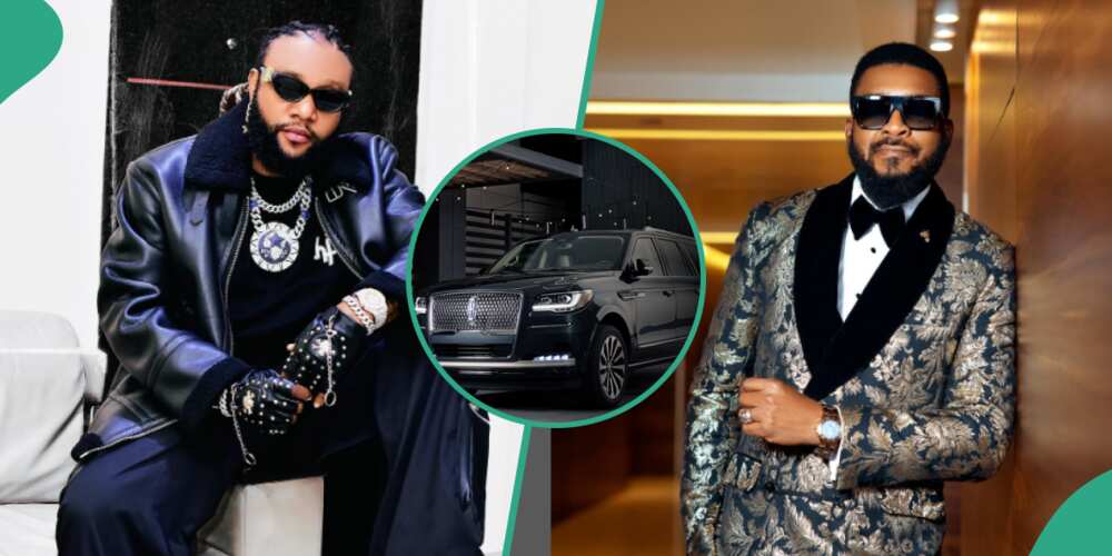 KCee acquires two exquisite cars, Chidi Mokeme