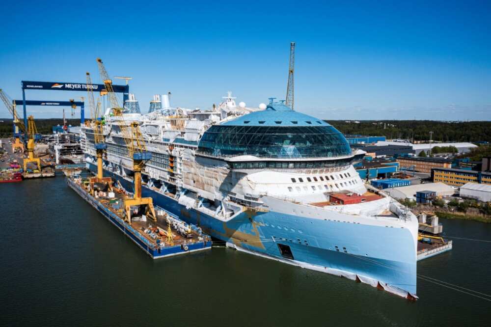 Royal Caribbean's luxurious new vessel Icon of the Seas will be the world's largest cruise ship