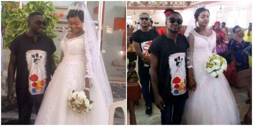 Benue man shows ditches suit, gets married in dashiki and jeans