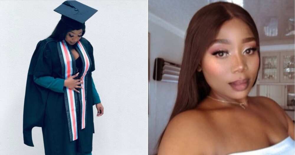 Stunning woman bags Honour's degree with distinctions, inspires Mzansi