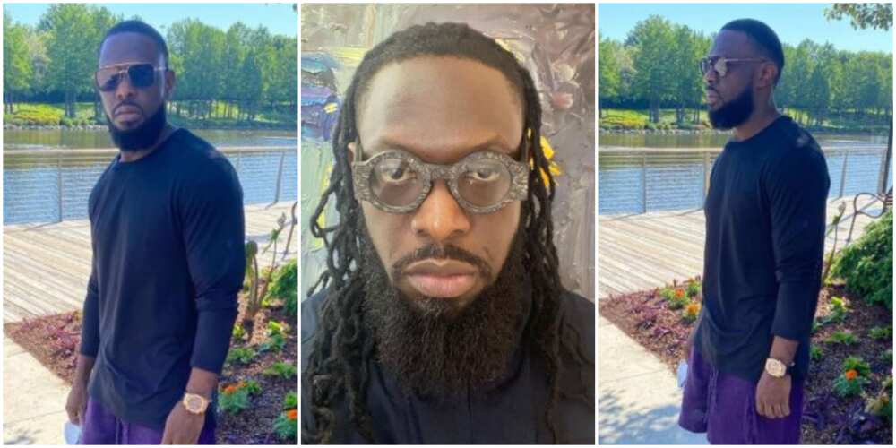 Singer Timaya Shares Photos of New Look After Cutting Off Dreadlocks, Stirs Reactions From Nigerians