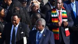 Yadda aka tarbi gawar marigayi Mugabe a Zimbabwe cikin alhini, hotuna