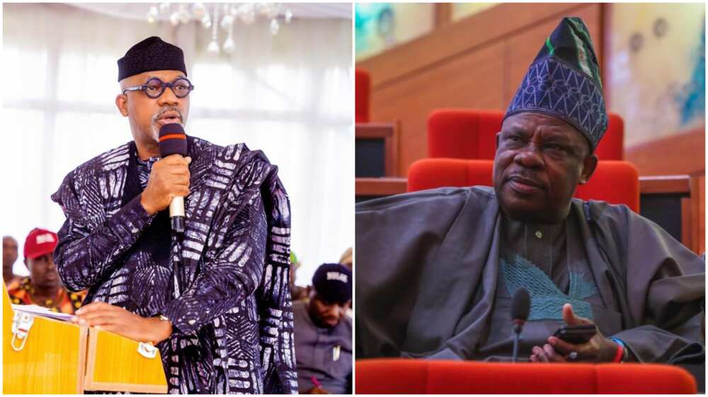 Biyi Otegbeye/Ogun ADC Governorship Candidate/Governor Dapo Abiodun/Senator Amosun Biyi Otegbeye/Ogun ADC Governorship Candidate/Governor Dapo Abiodun/Senator Amosun
