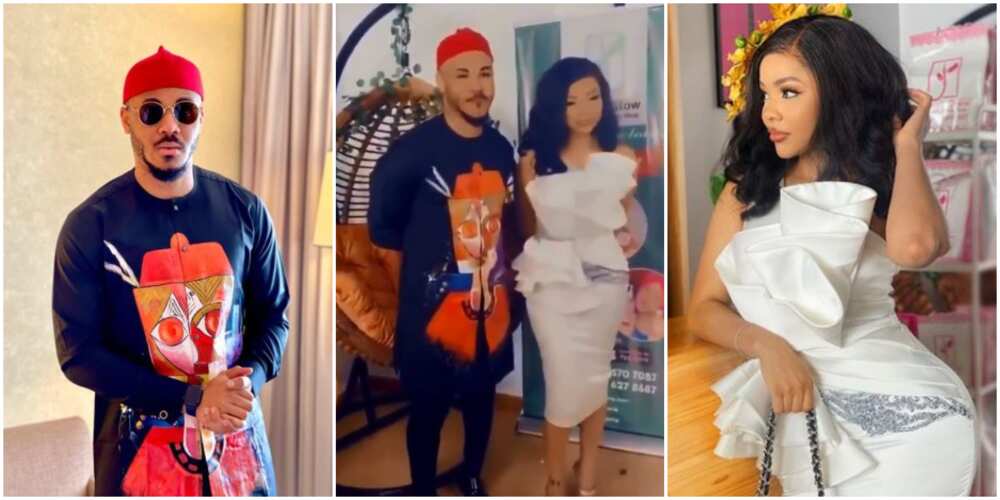 BBNaija’s Nengi and Ozo fold hands behind them while taking photos, fans react (video)