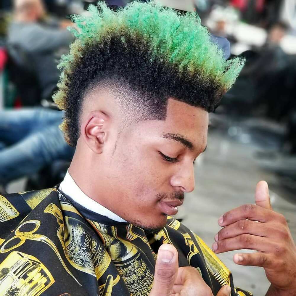 high fade haircut