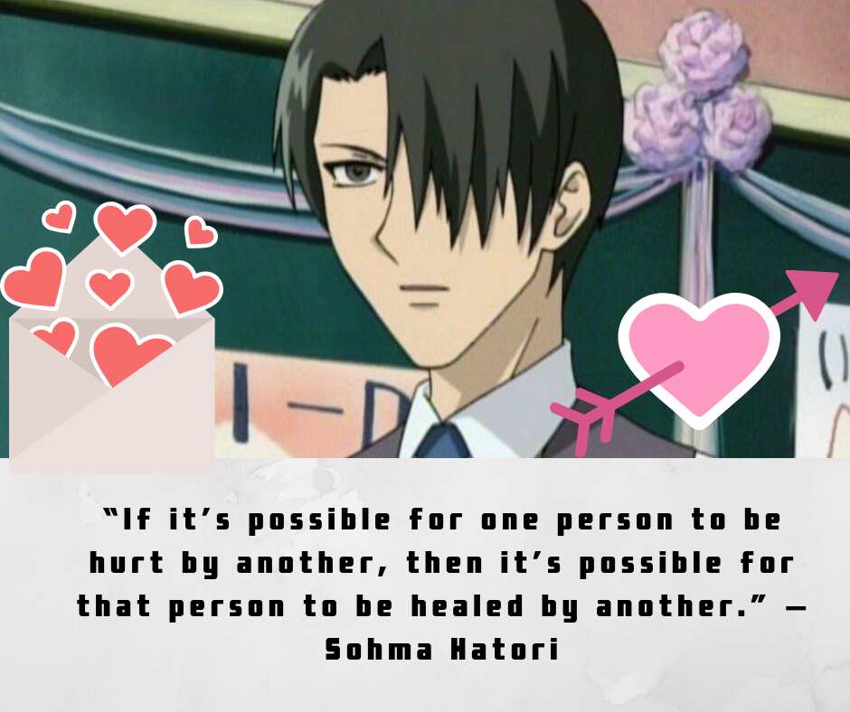 Anime quotes about love