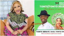 Tonto Dikeh shocks many as she drops campaign poster to run for deputy governor of Rivers state
