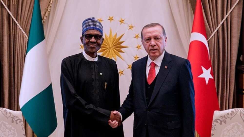 Turkish President Recep Tayyip Erdogan Speaks with Buhari, Seeks Nigeria’s Support for Palestine