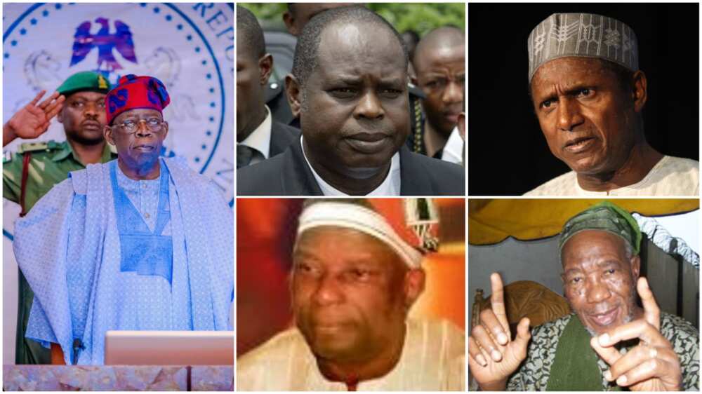 President Bola Tinubu/PDP/AD/Musa Yar'Adua/Class of 1999 Governors