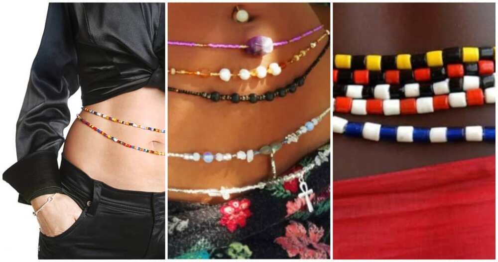 Netizens hillariously share reasons why ladies don waist beads