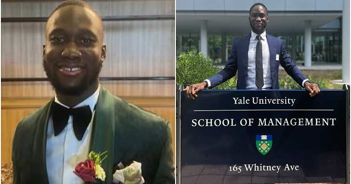 Nigerian man admission, masters degree, Yale