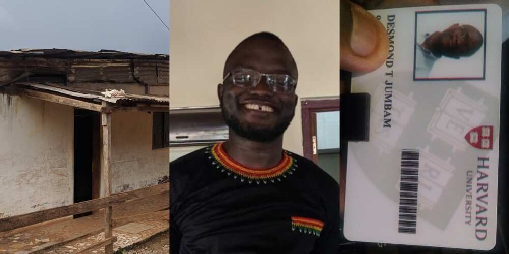 How it started vs How it's going: Ghanaian man recounts how he moved from a village to Harvard