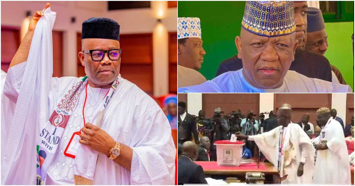 Results: How Akpabio Defeated Yari To Become Senate President Of 10th ...