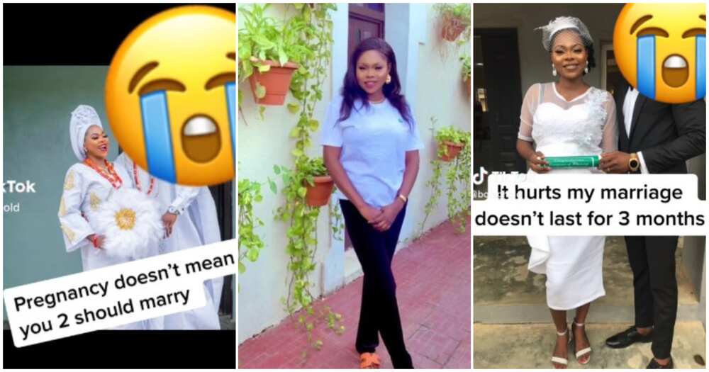 Marriage crash, Nigerian lady ends marriage after 3 mnths, releases wedding photos