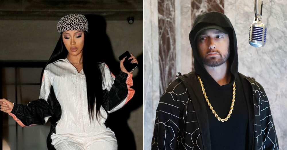 Cardi B denies rumours of Eminem snubbing a feature on her new album