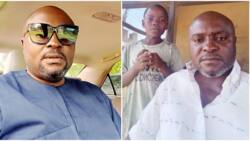 Nigerian man pays fees for little boy chased from school, touching story goes viral