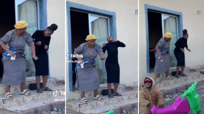 “Retired grooviest”: TikTok video showing granny dancing with younger family member has Mzansi vibing