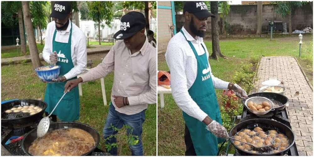 Nigerian graduate who sells akara for a living says he rejected many job offers Nigerian graduate who sells akara for a living says he rejected many job offers