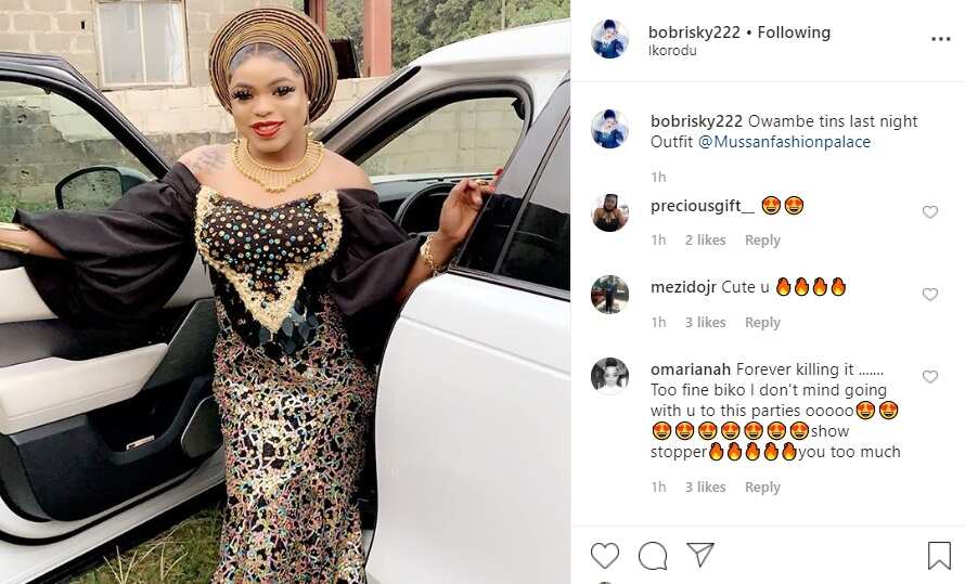 Nigerians react to fake reports claiming Bobrisky is dead