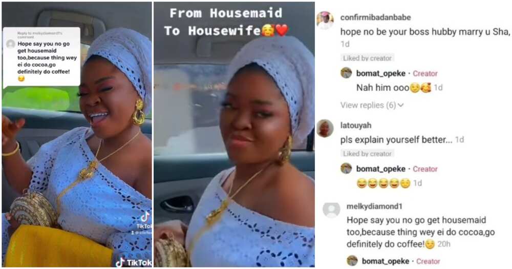 Housemaid to housewife, housemaid, housewife, love, lady marries her boss