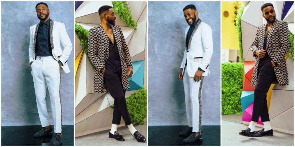 BBNaija 2021: Ebuka Launches Shine Ya Eye Season with fire outfits.