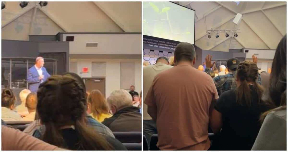 Married woman forces pastor to admit in front of congregation he took her innocence when she was 16