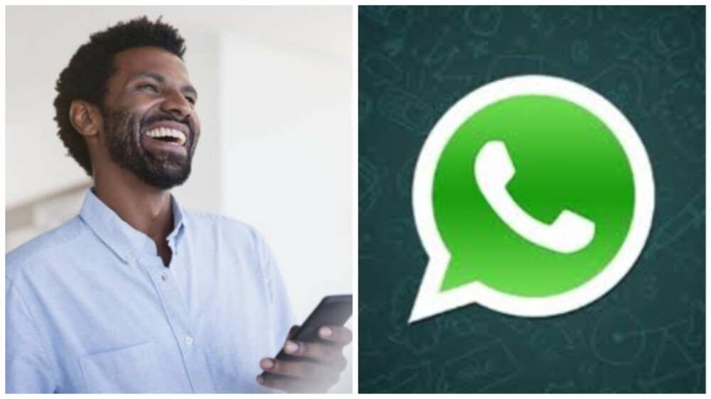 A WhatsApp user