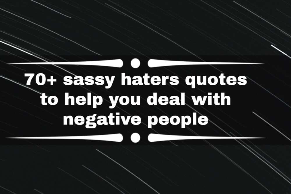 haters quotes