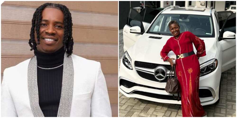 Skit maker Lord Lamba buys mum a Mercedes Benz