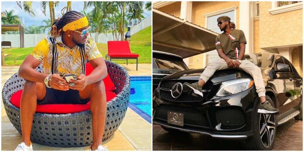 Singer Paul Okoye flaunts his multimillion naira Mercedes Benz SUV, fans react