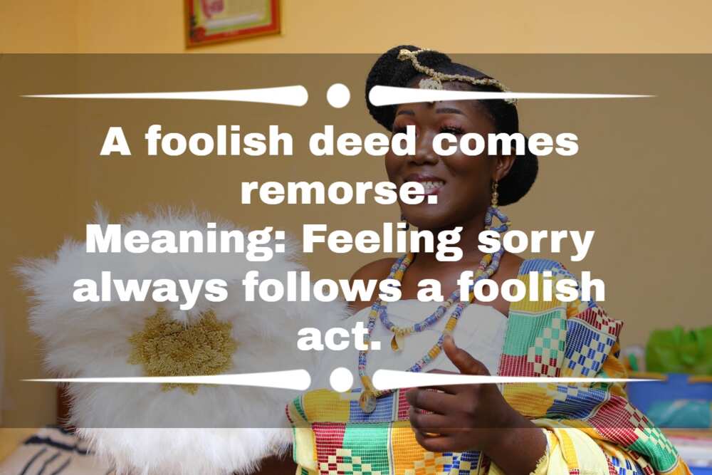 African proverbs with meaning
