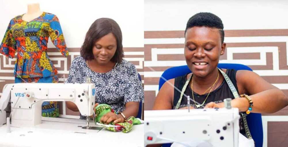 Abigail Gyanwah: Young UCC graduate who decided sewing to avoid unemployment now owns 2 businesses