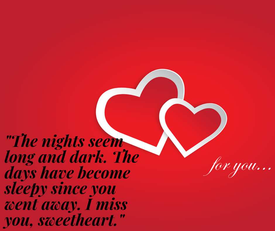 quotes about missing him cute