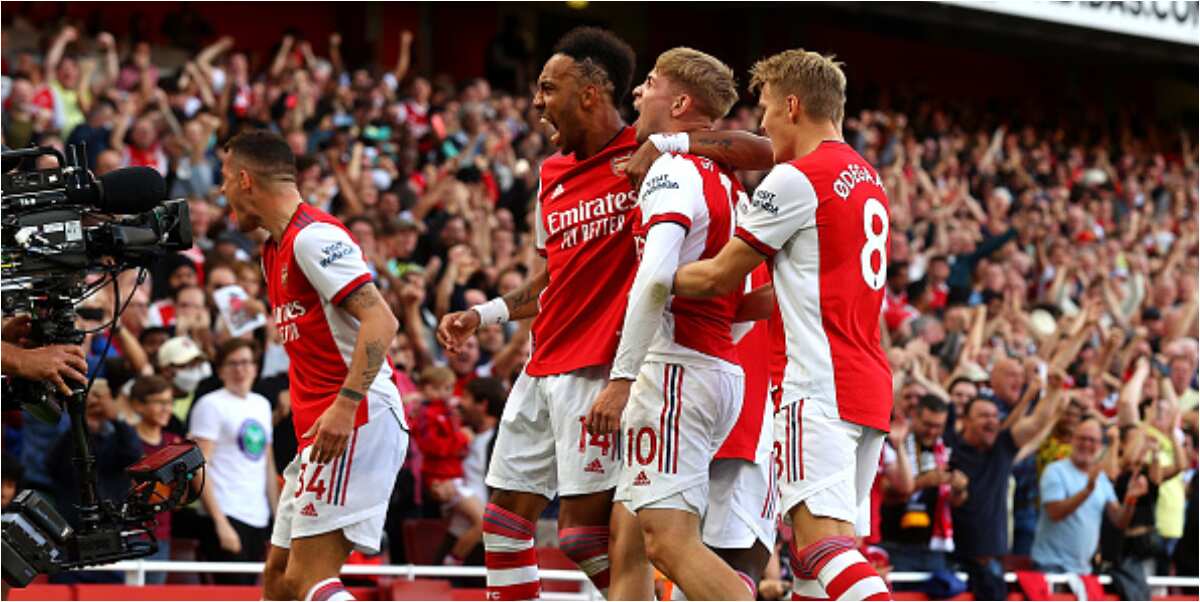 Arsenal thrash Tottenham in London derby, move to 10th on EPL table