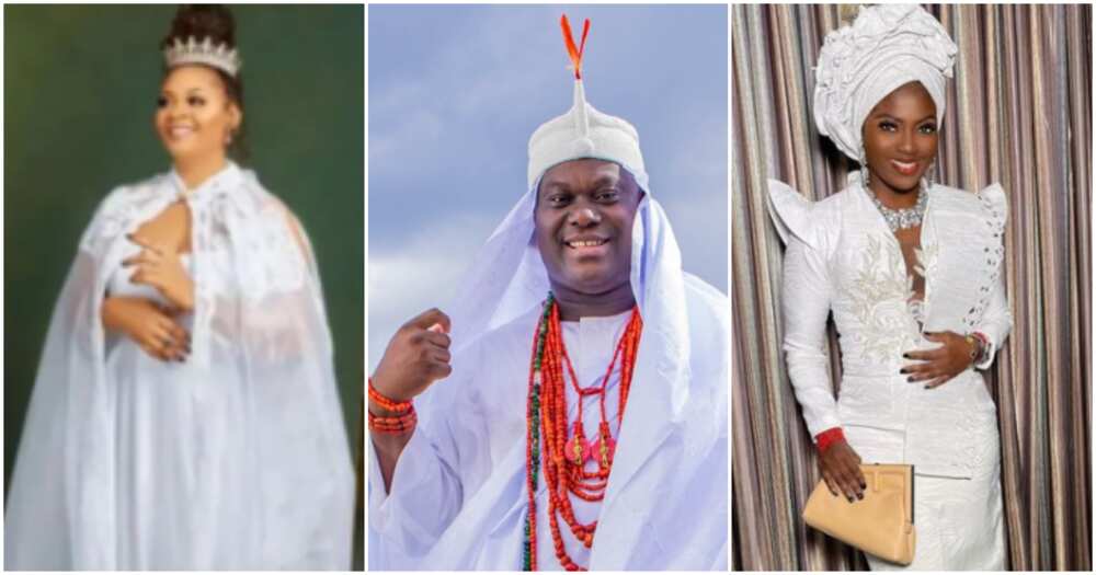 Ooni of Ife and his soon-to-be queens