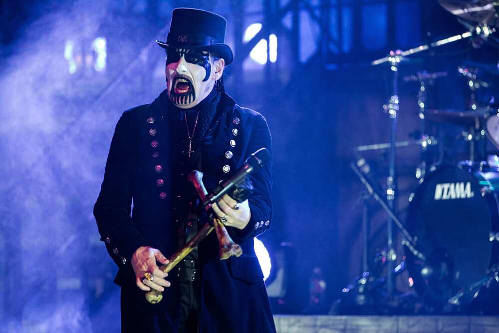 King Diamond performs at The Warfield Theater