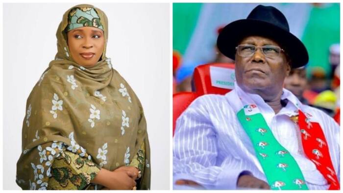 Atiku's wife takes campaign to another level, surprises many in top northern state
