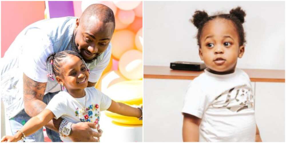 Davido shares photo of Hailey and Ifeanyi