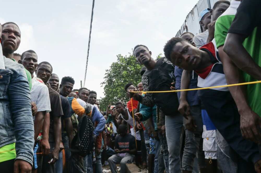 Liberians around the country have for weeks been queuing outside wholesalers to try to buy rice