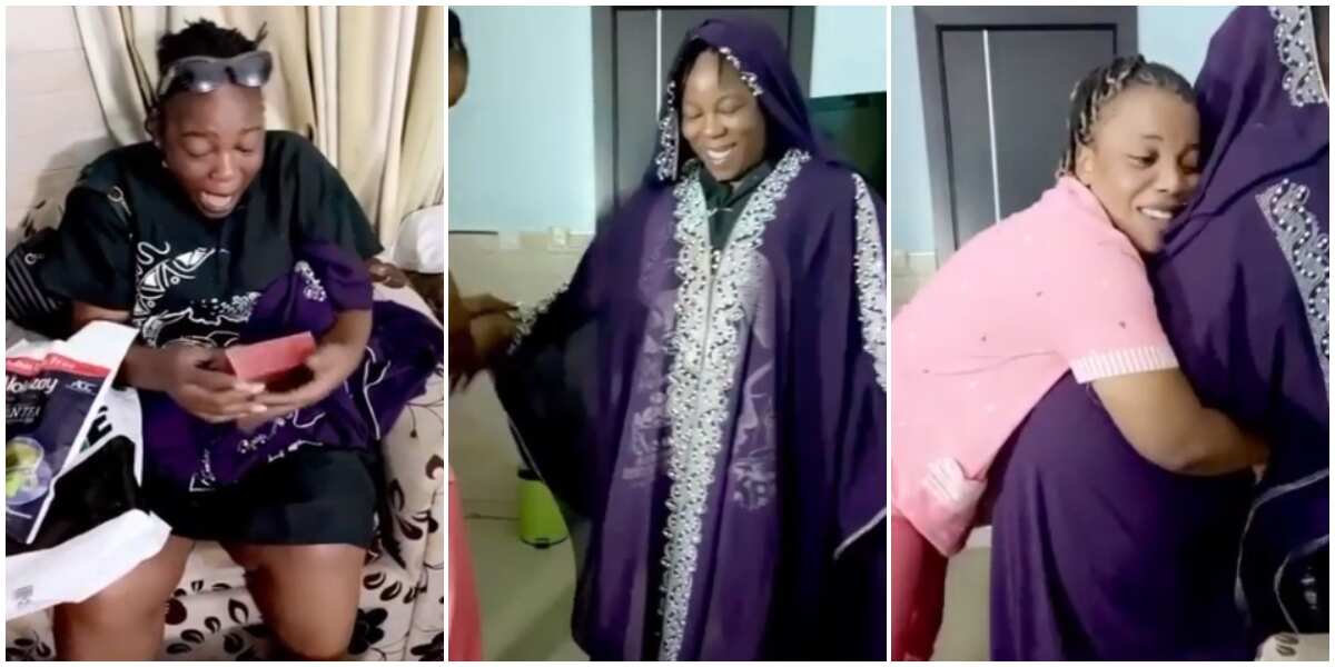 Empress Njamah surprises Ada Ameh with gifts as she continues to mourn