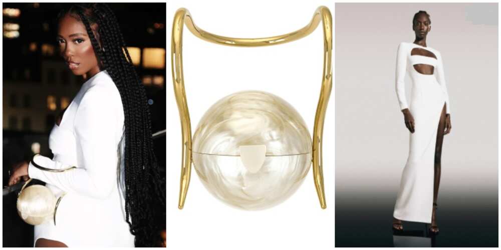 Photos of singer Tiwa Savage and her ensemble Photos of singer Tiwa Savage and her ensemble