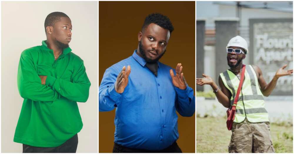 Photos of Broda Shaggi, Brainjotter and Oga Sabinus