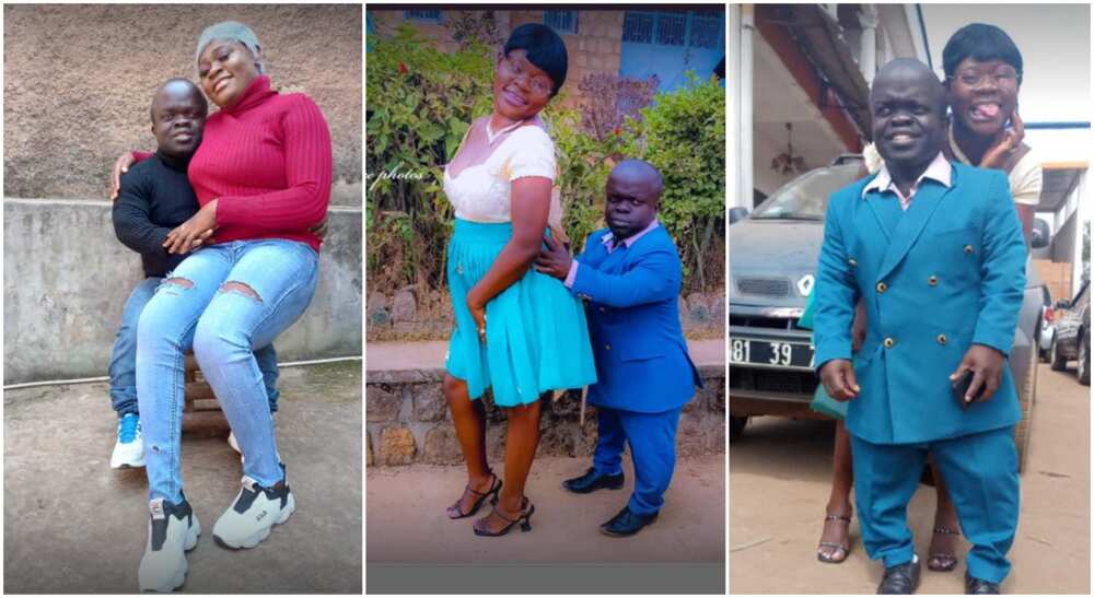 Photos of a man and his woman. Photos of a man and his woman.