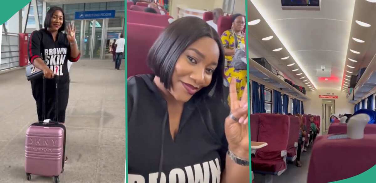 "Lagos to Ibadan by Train": Lady Shares Neat Train Station and