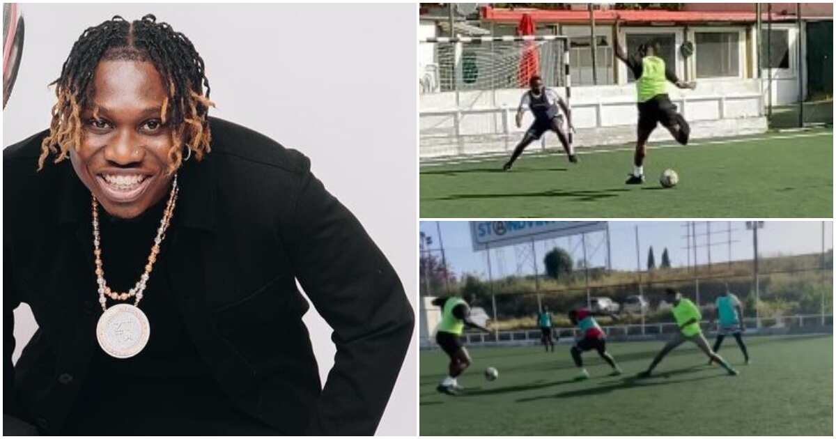 “Estou a tentar garantir um contrato profissional”: Zlatan Ibile partilha um vídeo dele na prova de futebol em Portugal