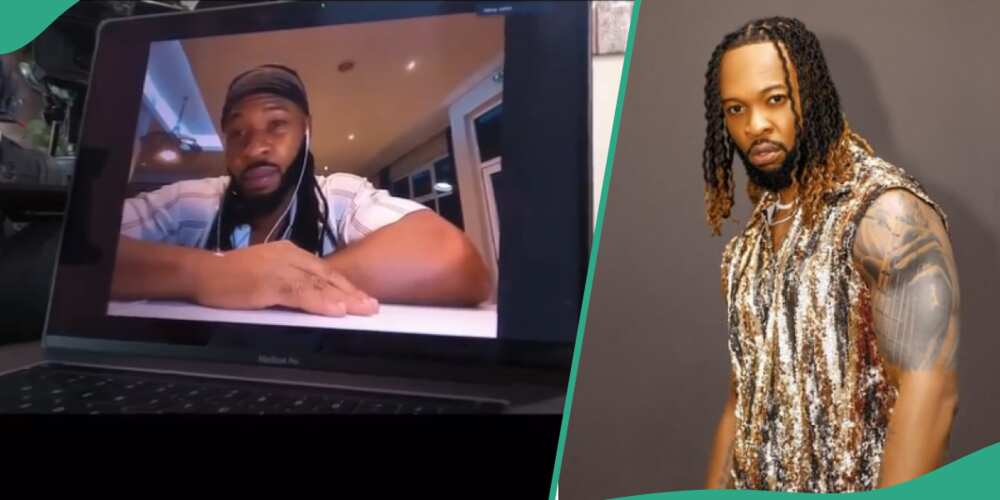 Singer Flavour warns against scammers impersonating him.