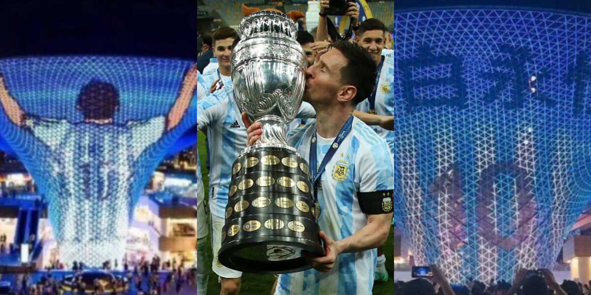 Chinese fans take Argentina's Copa America celebration to whole new level with Messi's iconic images