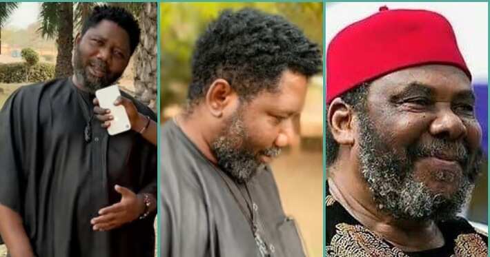 Man who looks like Pete Edochie trends online