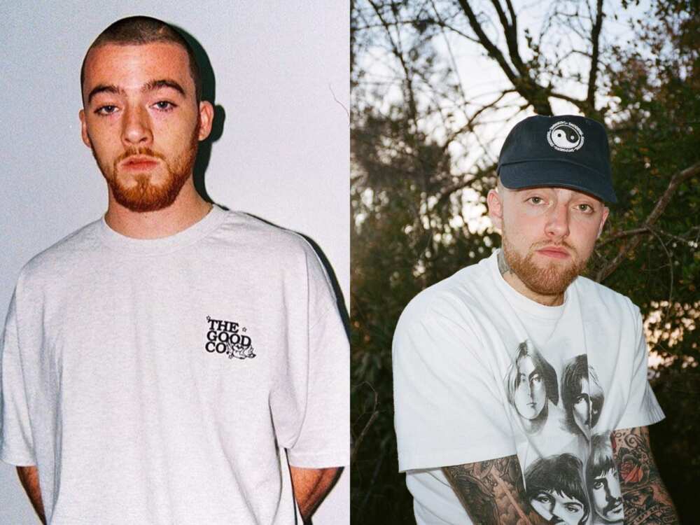 is Angus Cloud related to Mac Miller?